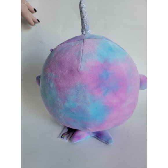 Squishmallow Hallie the Narwhal 12" blue Plush stuffed animal - Picture 4 of 9